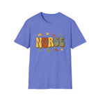 Groovy Bubble Letter Nurse T-Shirt