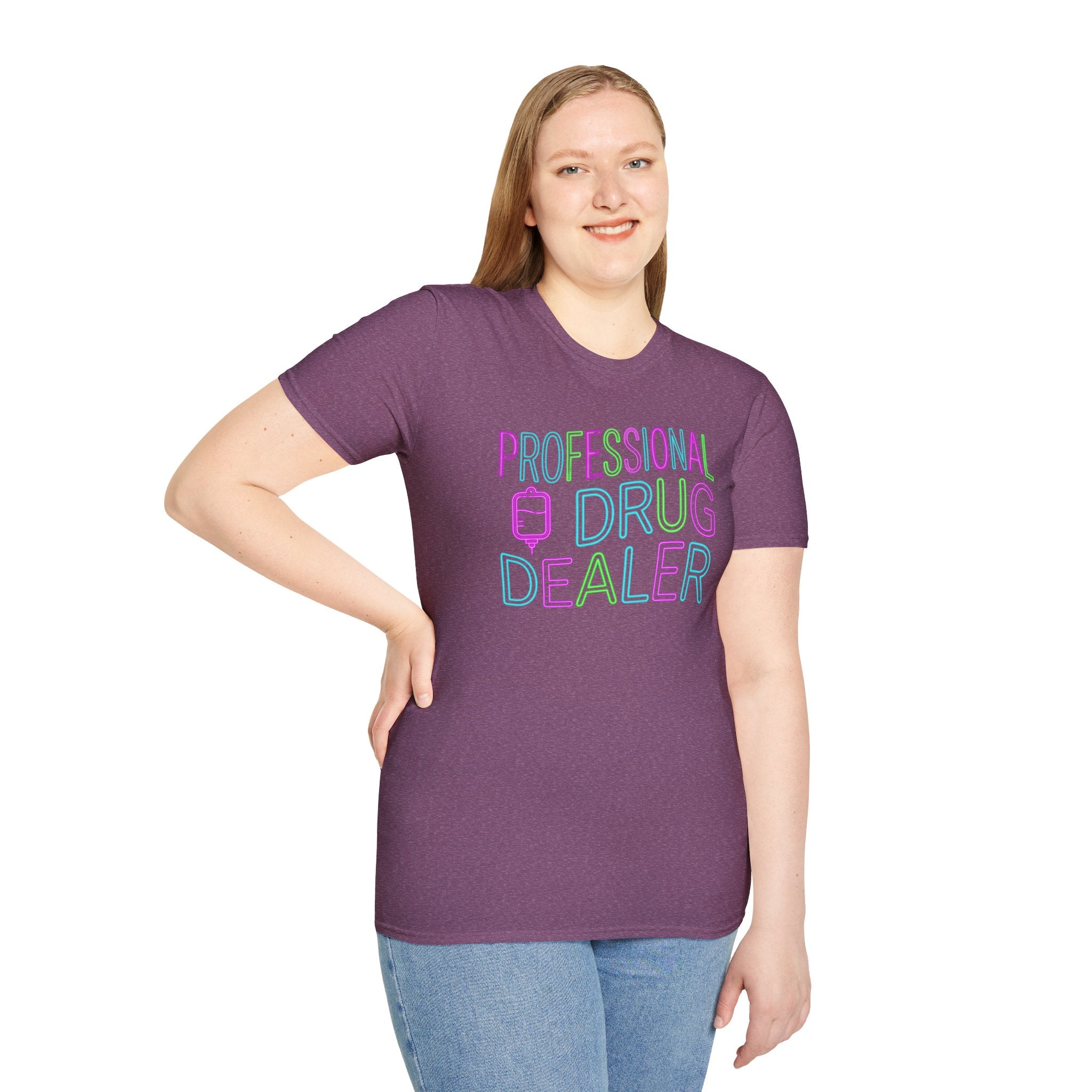 Professional Drug Dealer Neon T-Shirt