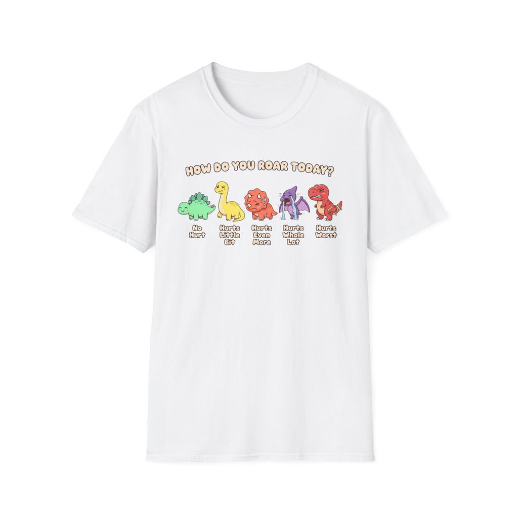 Dinosaur Pain Scale T-Shirt