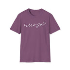 Nurse Script in White T-Shirt