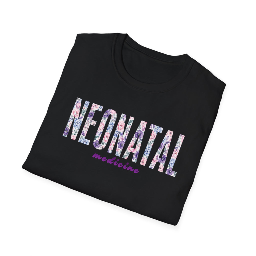 Neonatal Medicine Floral T-Shirt