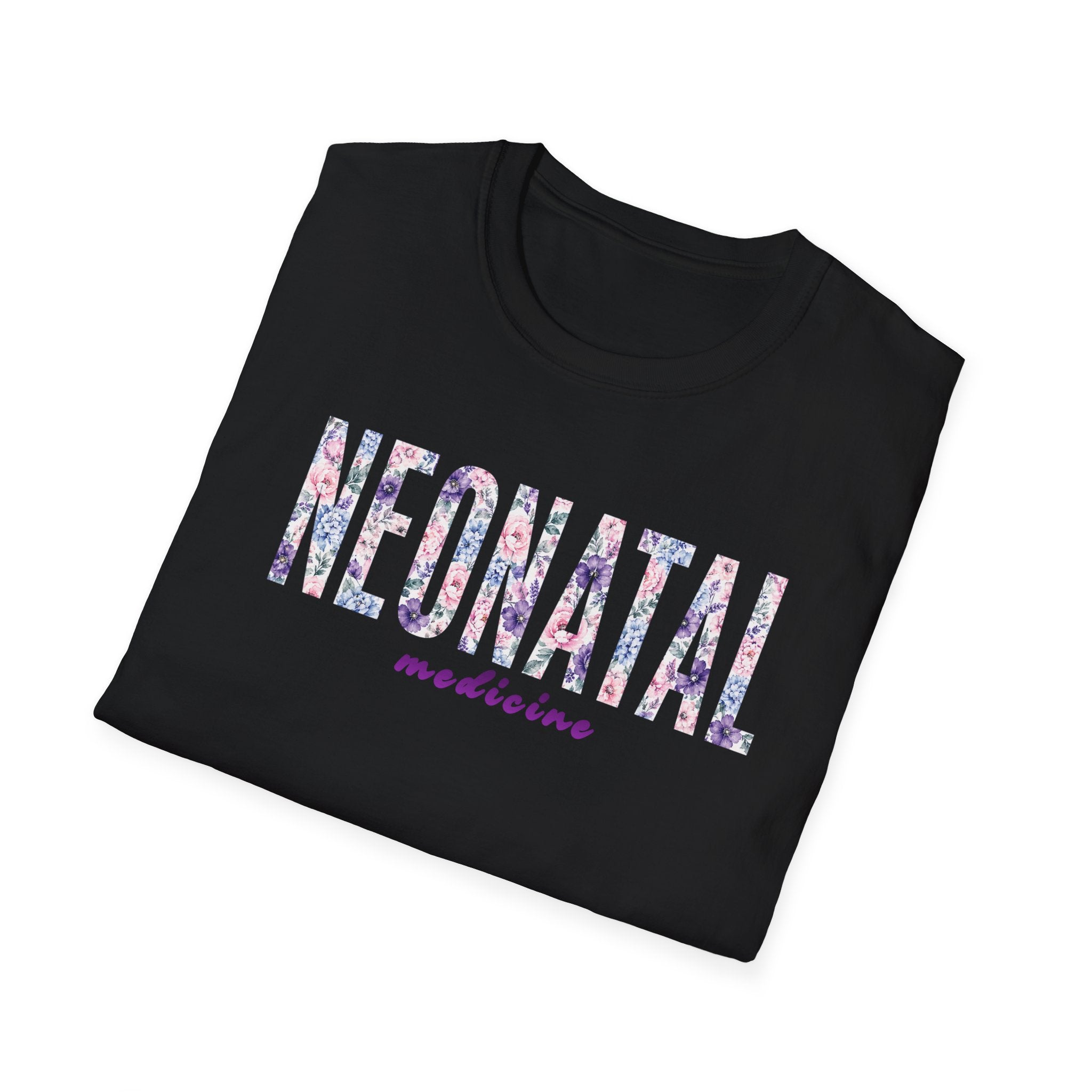 Neonatal Medicine Floral T-Shirt