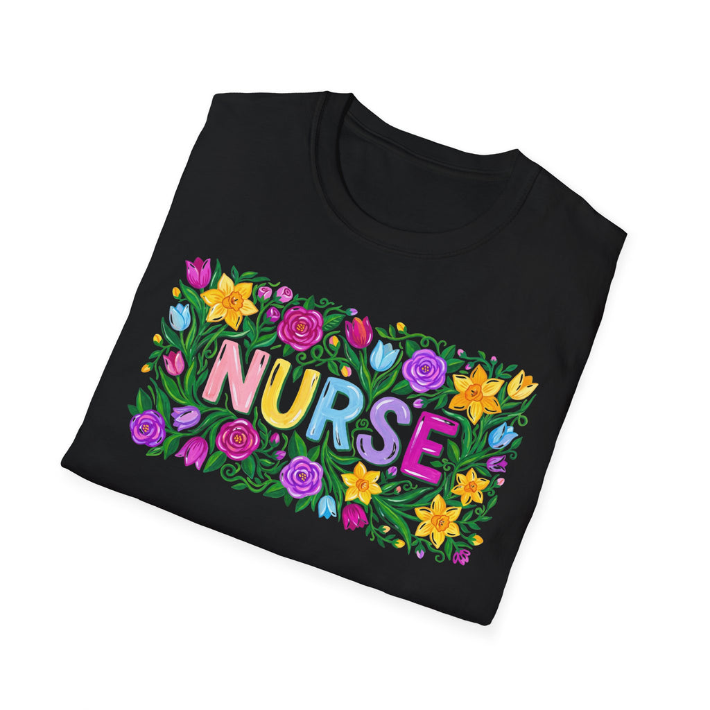 Nurse Flowers T-Shirt