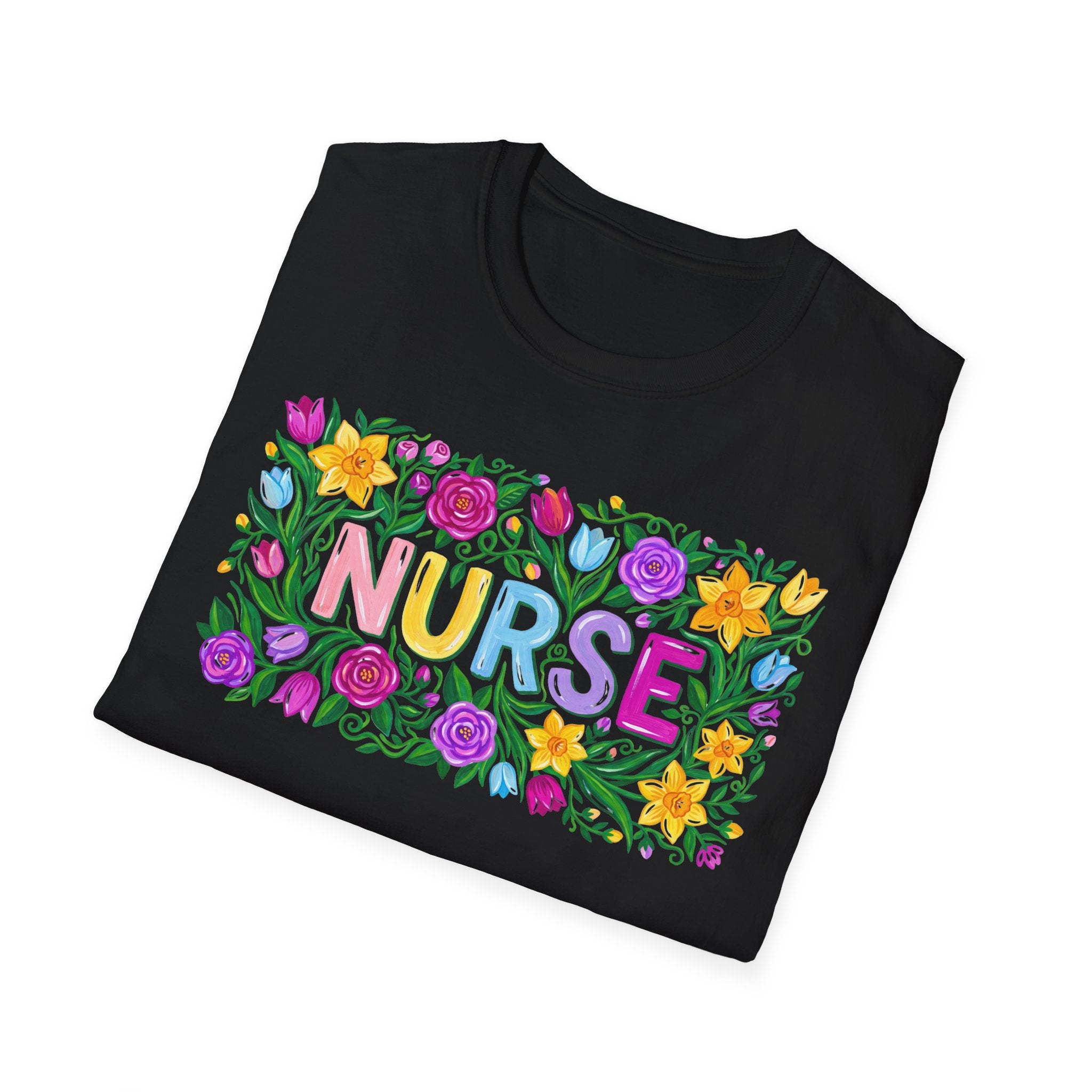 Nurse Flowers T-Shirt