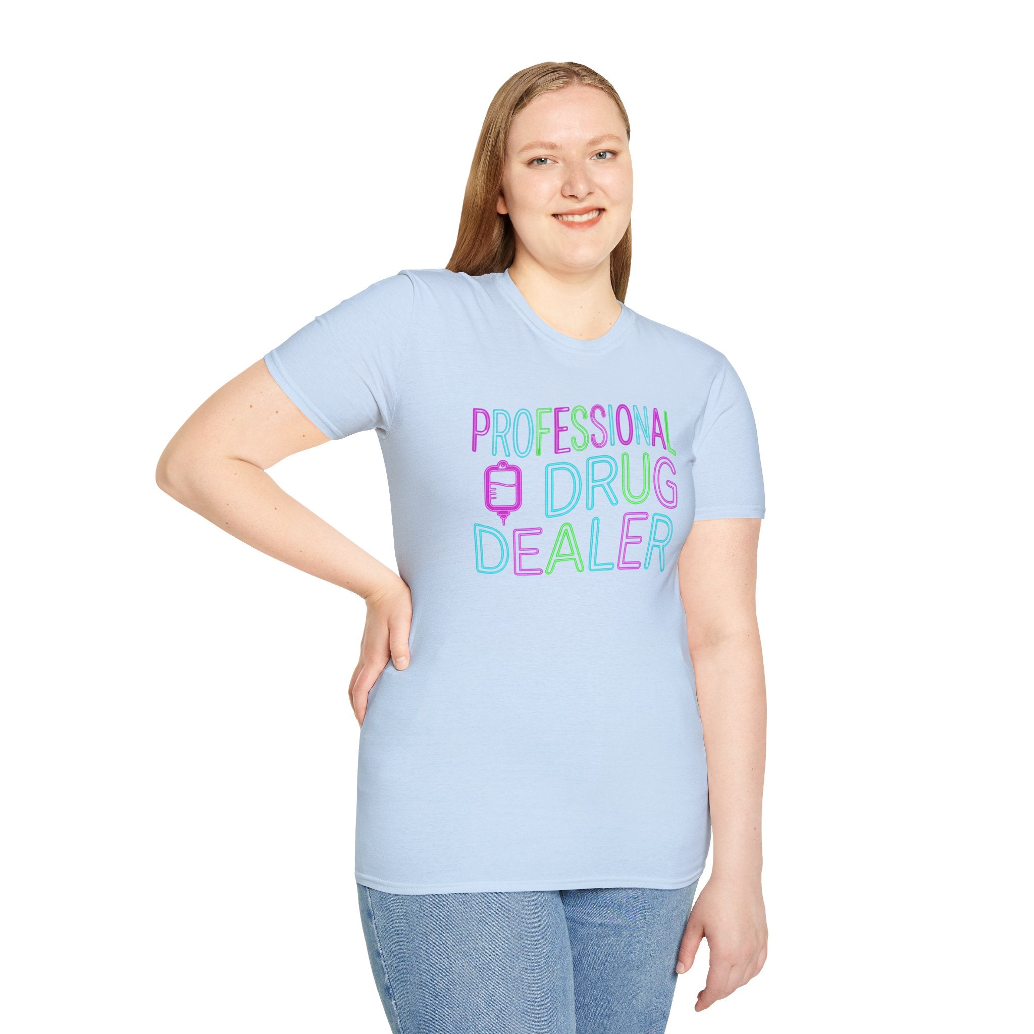 Professional Drug Dealer Neon T-Shirt