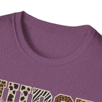 Animal Print Varsity Nurse T-Shirt