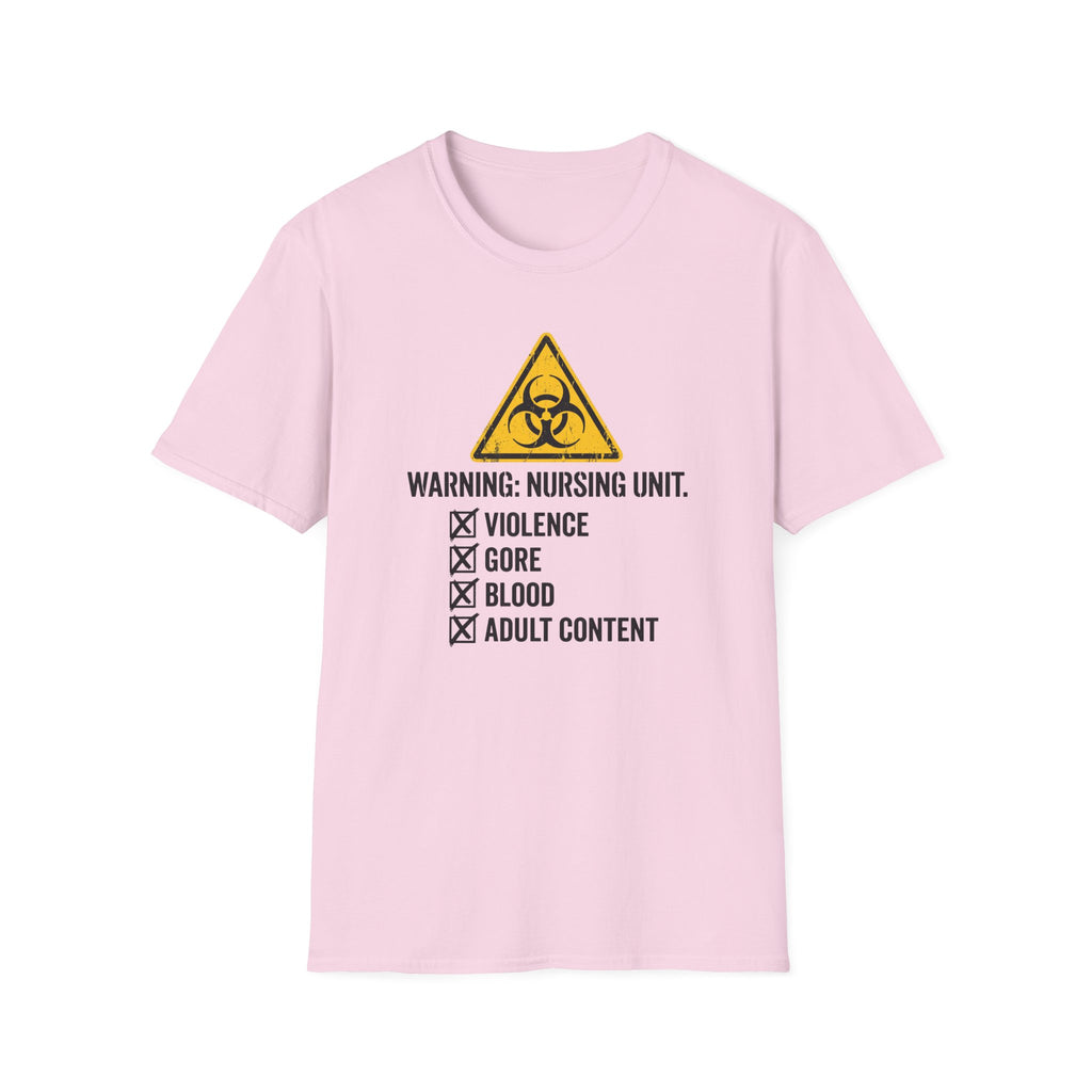 Nursing Unit Warning T-Shirt