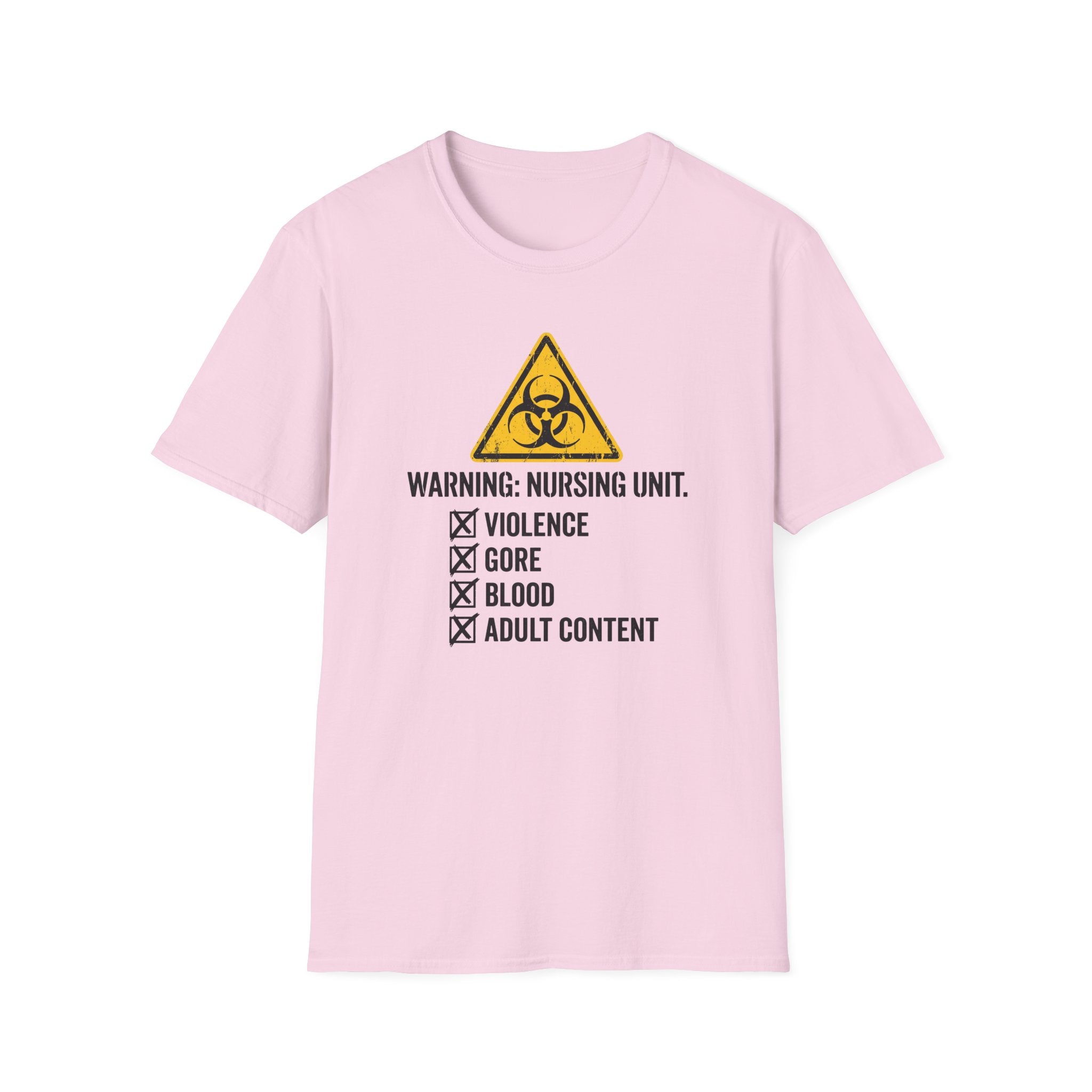 Nursing Unit Warning T-Shirt
