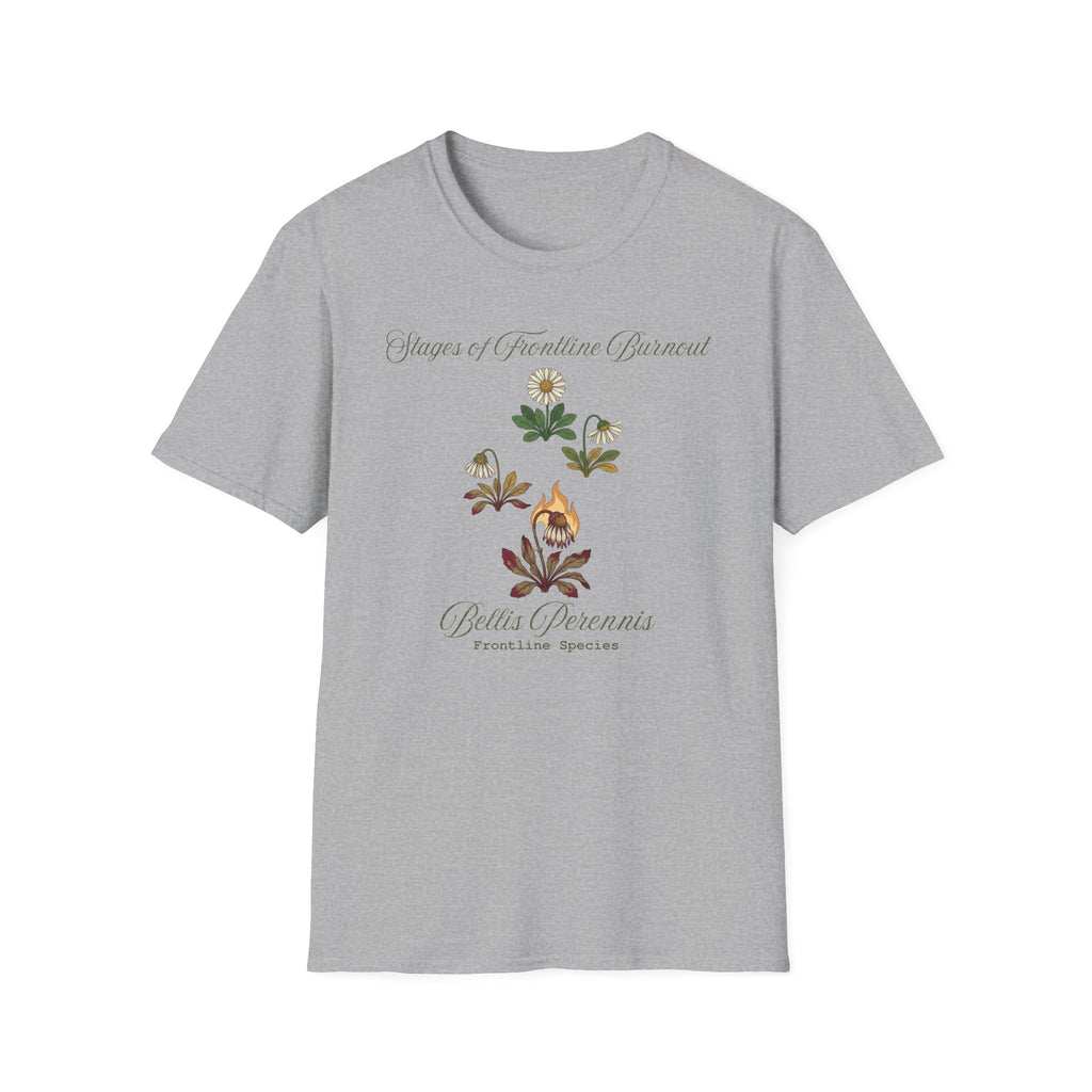 Stages of Daisy Burnout T-Shirt
