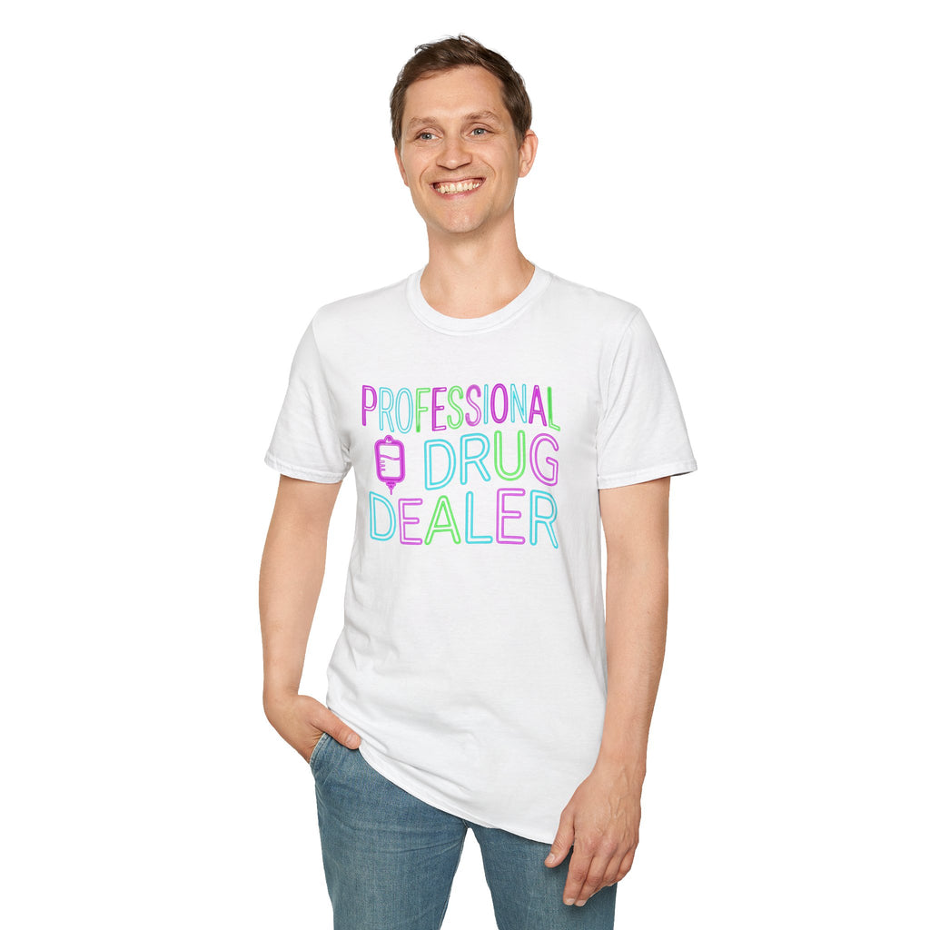 Professional Drug Dealer Neon T-Shirt