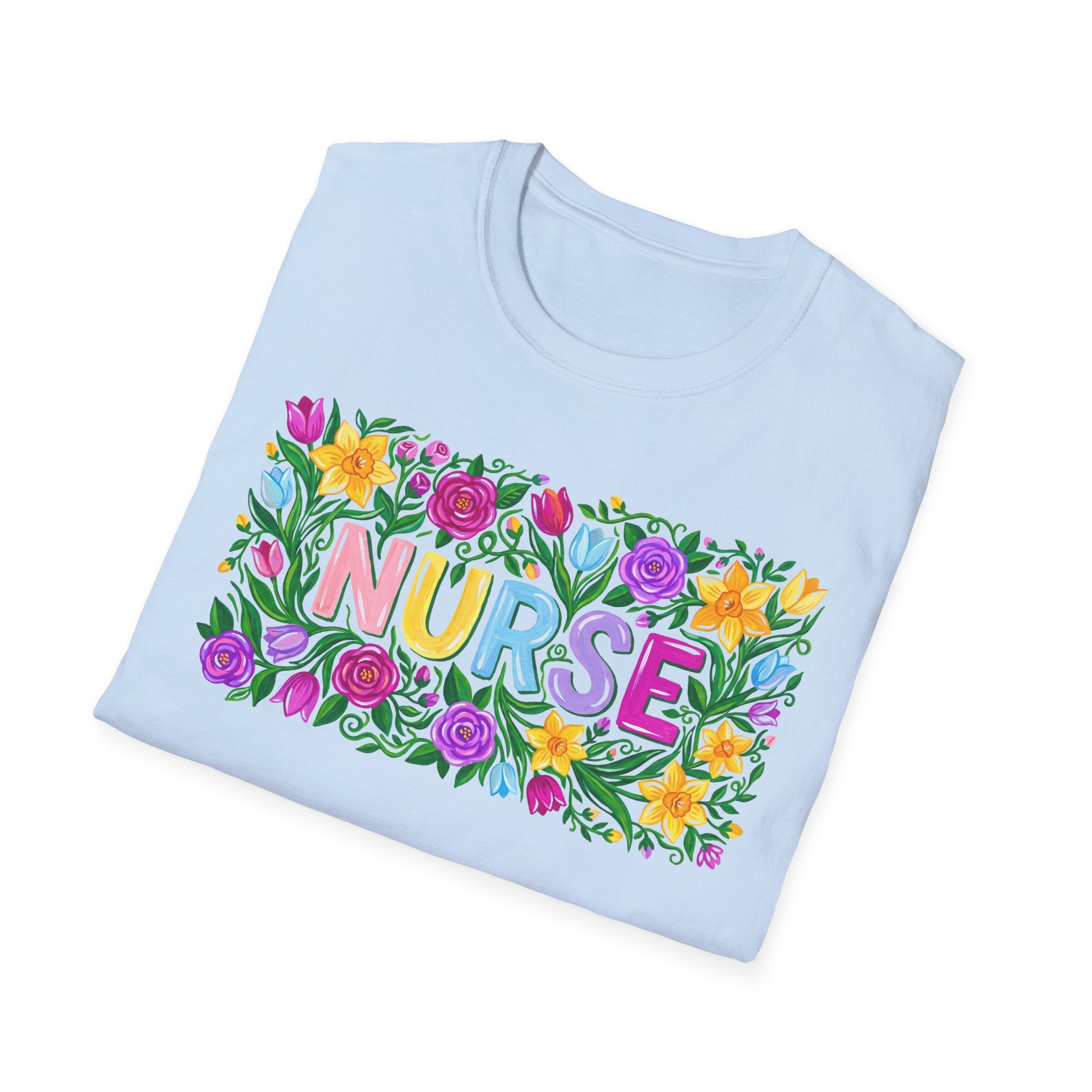 Nurse Flowers T-Shirt