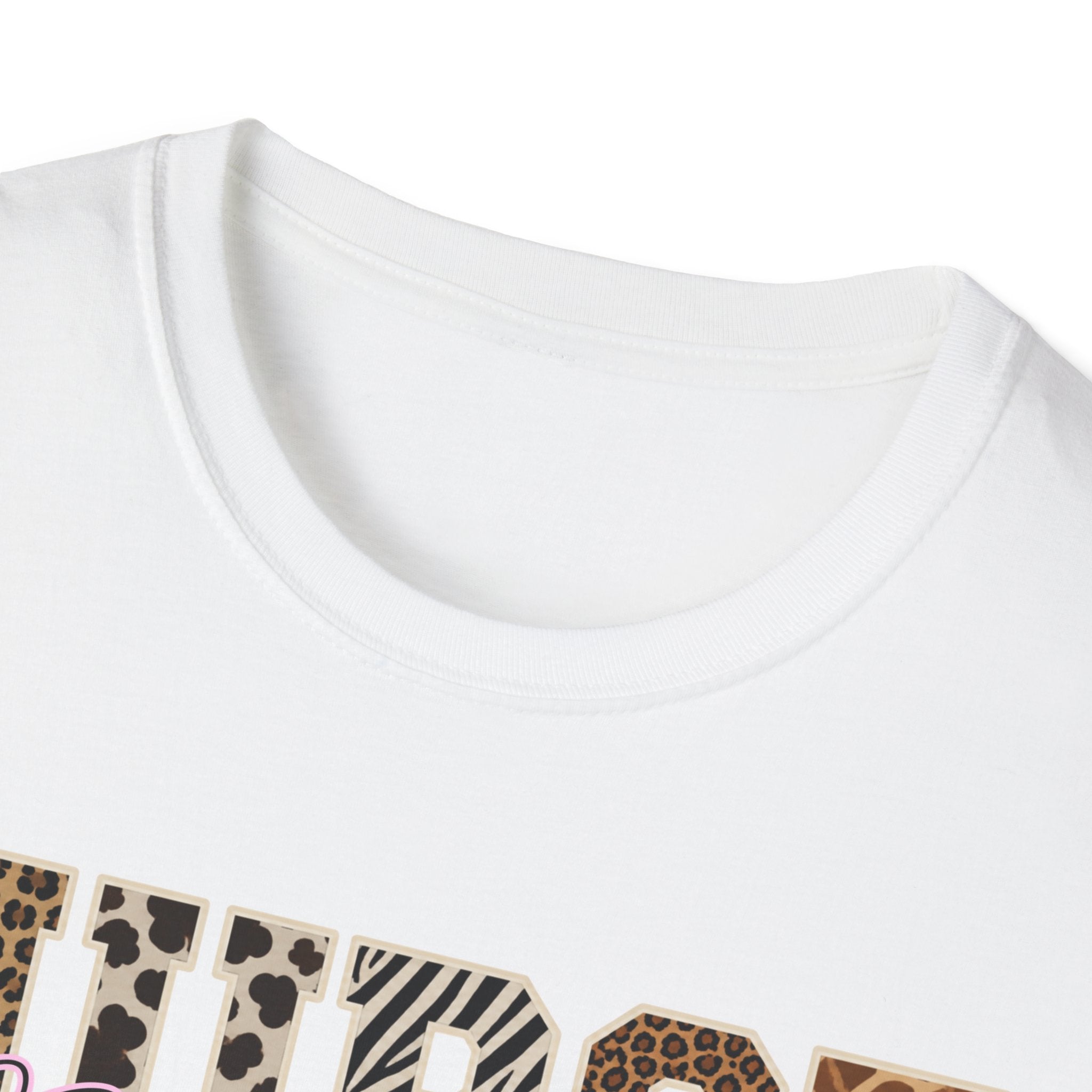Animal Print Varsity Nurse T-Shirt