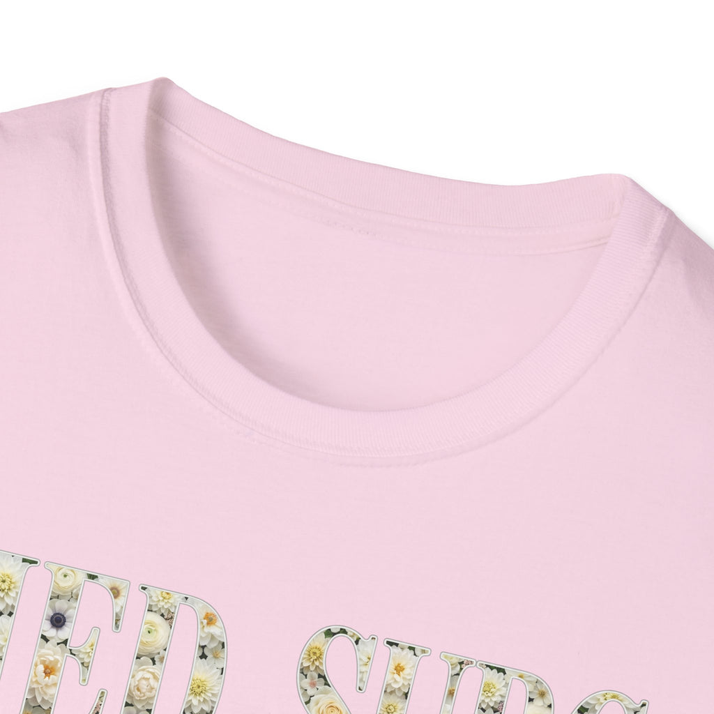 Med Surg Nurse Floral T-Shirt