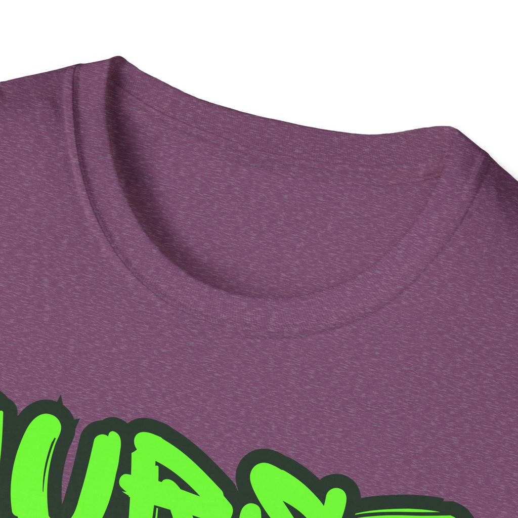 Neon Green Graffiti Nurse T-Shirt
