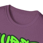 Neon Green Graffiti Nurse T-Shirt