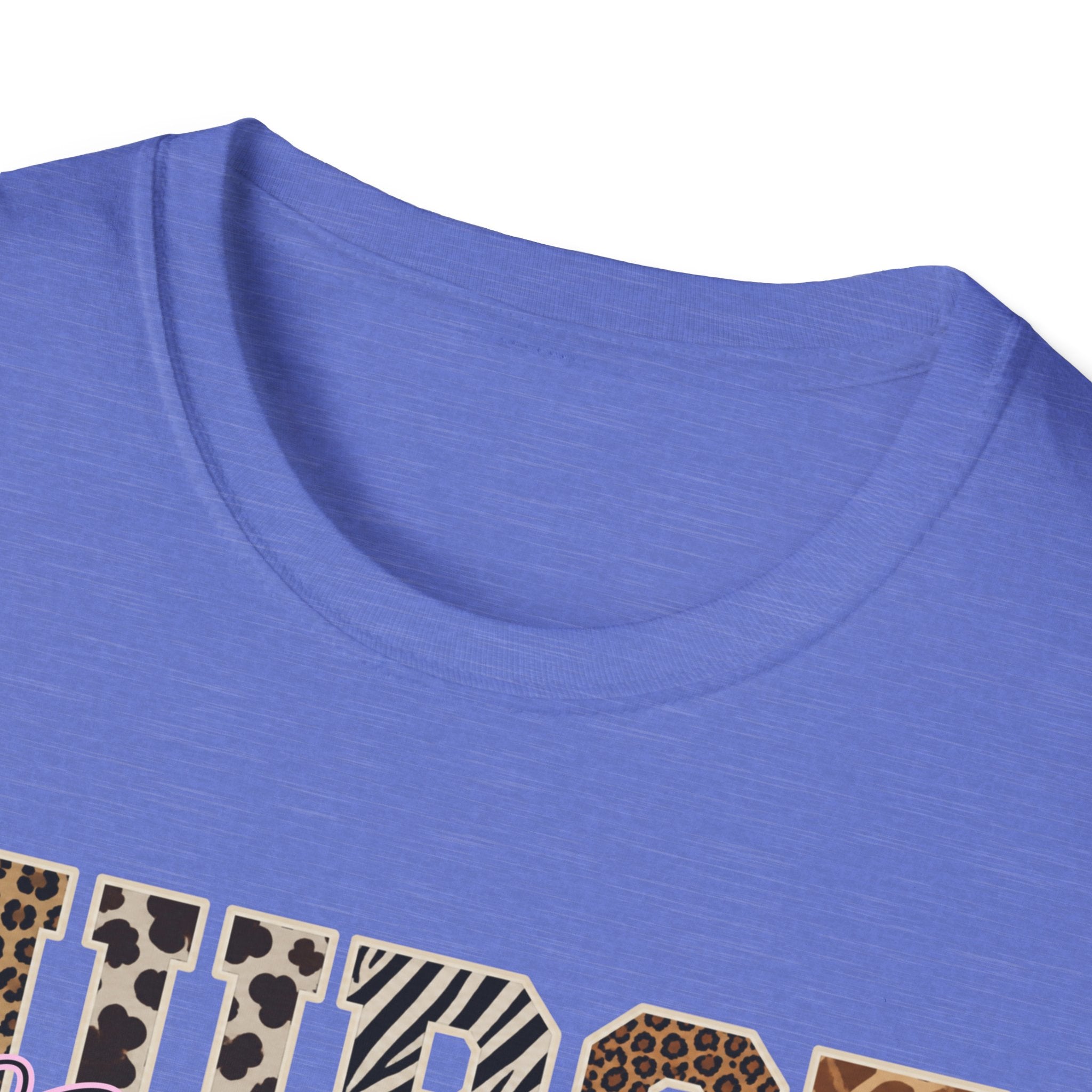 Animal Print Varsity Nurse T-Shirt