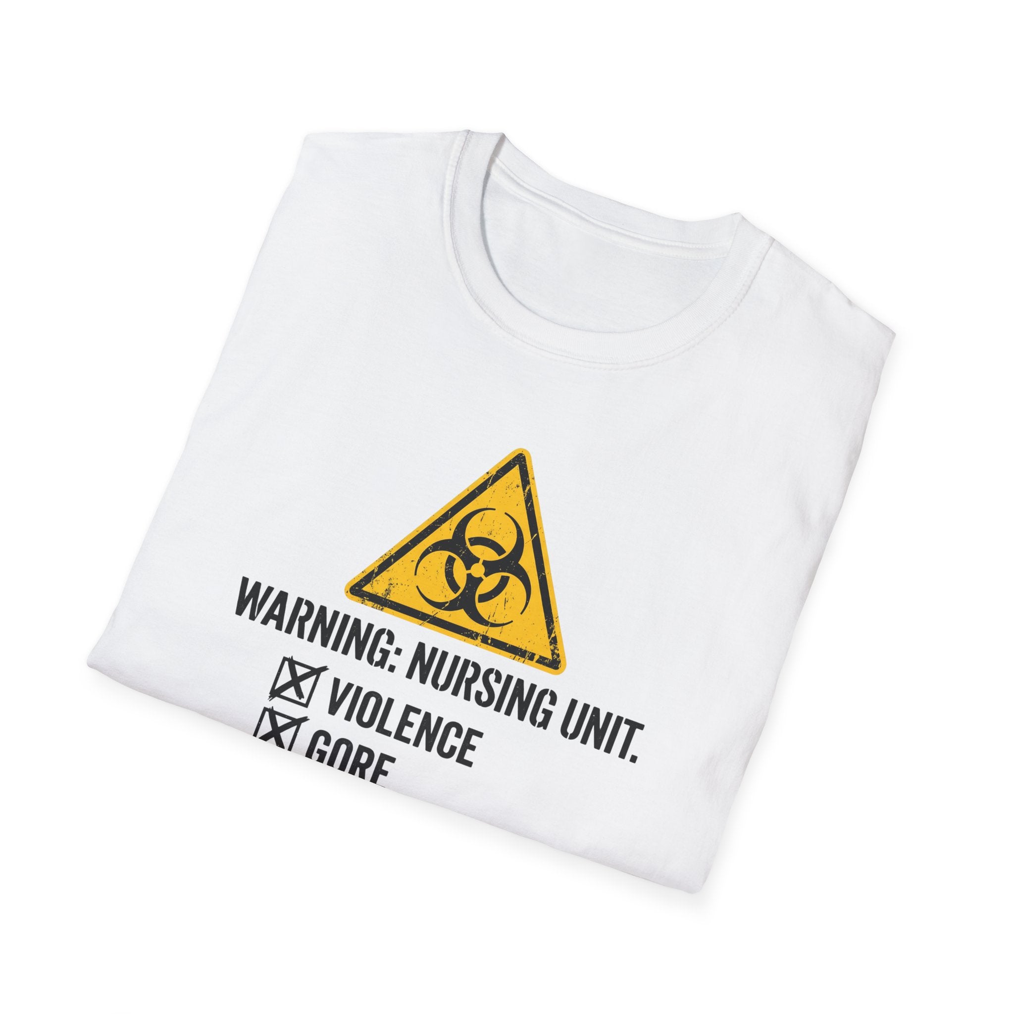 Nursing Unit Warning T-Shirt
