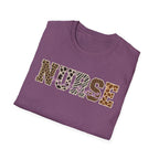 Animal Print Varsity Nurse T-Shirt