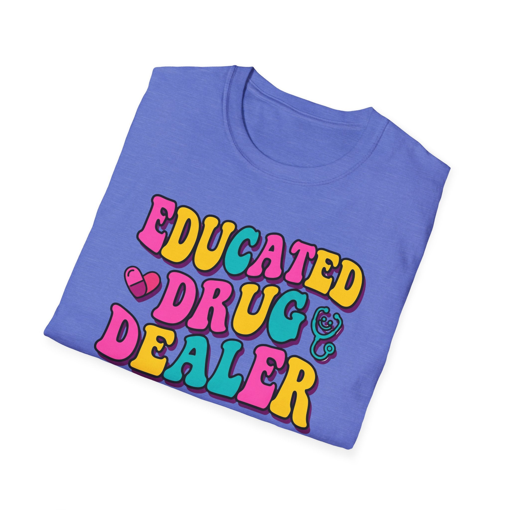 Educated Drug Dealer Bubble T-Shirt