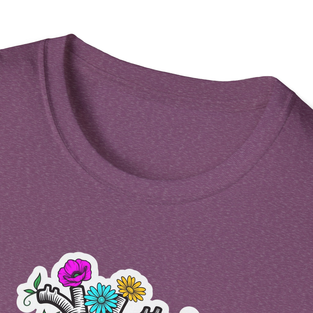 Bright Floral Heart T-Shirt