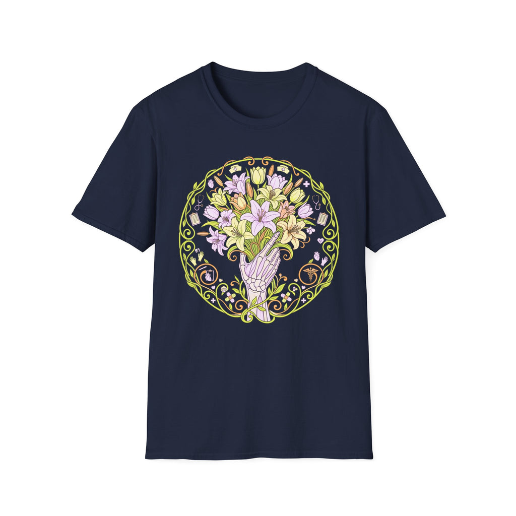 Skeletal Hand Bouquet T-Shirt
